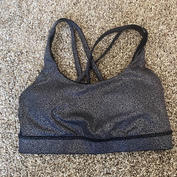 lululemon athletica Other - Lululemon Metallic Foil Sports Bra
